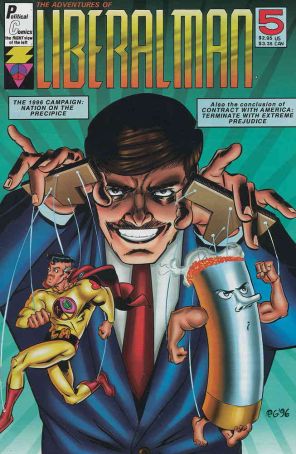 The Adventures of Liberal Man 5 published by Political