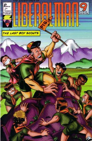 The Adventures of Liberal Man 9 published by Political