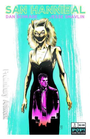 San Hannibal 3 published by Pop Goes the Icon with cover art by Ibrahim Moustafa