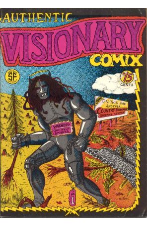 Authentic Visionary Comix 1 published by Prairie Tales