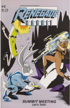 Renegade Rabbit 2 published by Printed Matter with cover art by Kevin Nowlan