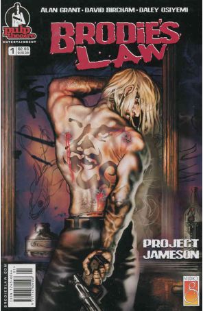 Brodie's Law 1 published by Pulp Theatre with cover art by David Bircham
