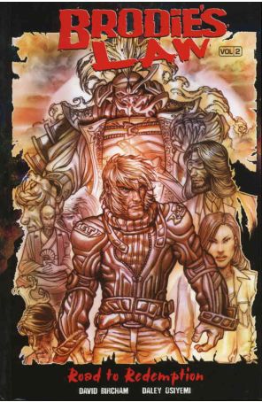 Brodie's Law TPB 2 published by Heavy Metal with cover art by David Bircham