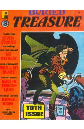 Buried Treasure 3 published by Pure Imagination with cover art by Alex Toth