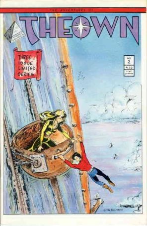 The Adventures of Theown 2 published by Pyramid with cover art by Don Bryan
