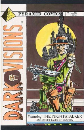 Dark Visions 1 published by Pyramid with cover art by Tim Tyler