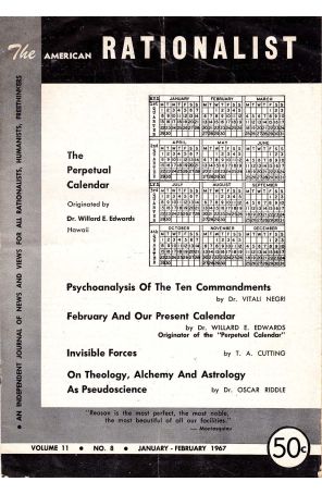 American Rationalist (Vol. 11) 8 published by RA