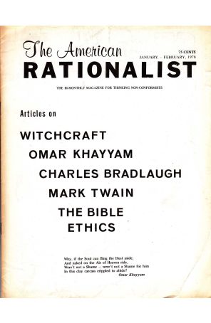 American Rationalist (Vol. 22) 5 published by RA