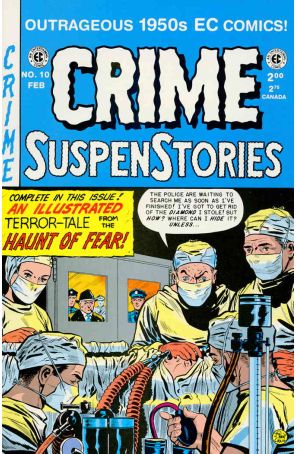 Crime SuspenStories (RCP) 10 published by RCP with cover art by Johnny Craig