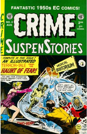 Crime SuspenStories (RCP) 4 published by RCP with cover art by Johnny Craig