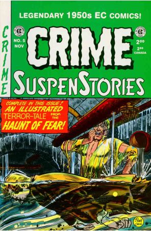 Crime SuspenStories (RCP) 5 published by RCP with cover art by Johnny Craig