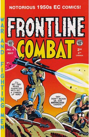 Frontline Combat (RCP) 4 published by RCP with cover art by Harvey Kurtzman