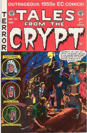 Tales from the Crypt (RCP) 10 published by RCP with cover art by Wally Wood