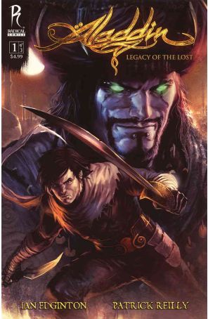 Aladdin: Legacy of the Lost 1A published by Radical with cover art by Marko Djurdjevic