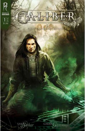 Caliber 1C published by Radical with cover art by Dave Wilkins