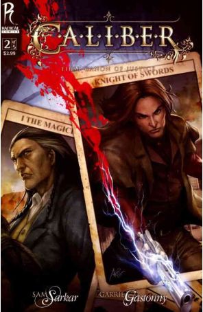 Caliber 2B published by Radical with cover art by Stanley “Artgerm” Lau