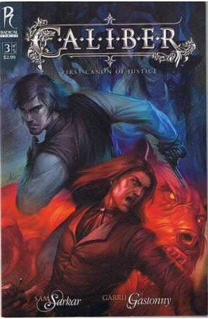Caliber 3B published by Radical with cover art by Stanley Lau
