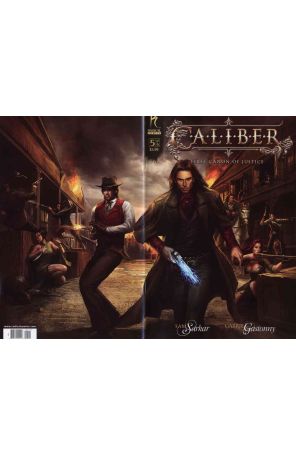 Caliber 5A published by Radical with cover art by Svetlin Velinov