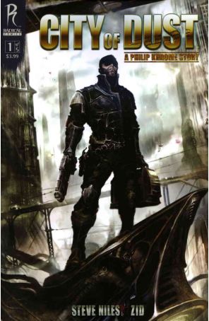 City of Dust 1C published by Radical with cover art by Clint Langley