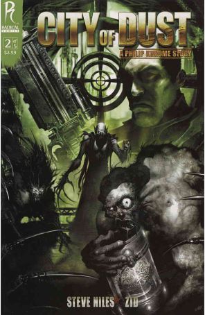 City of Dust 2A published by Radical with cover art by Clint Langley