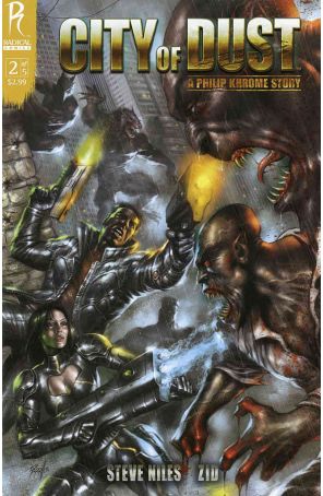 City of Dust 2C published by Radical with cover art by Lucio Parillo
