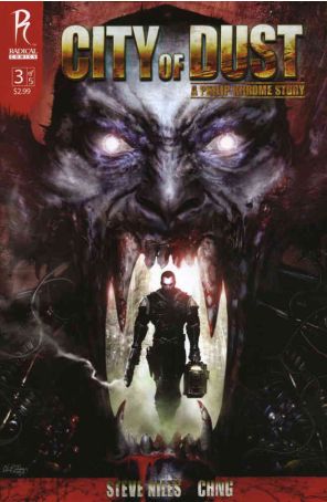 City of Dust 3A published by Radical with cover art by Clint Langley