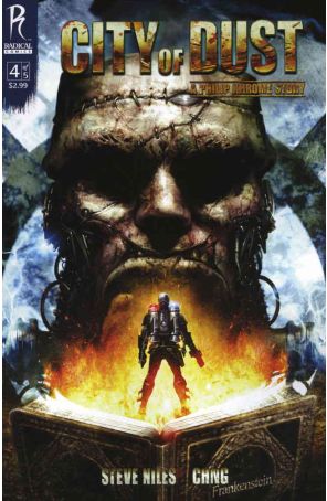 City of Dust 4A published by Radical with cover art by Clint Langley