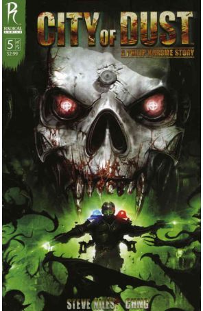 City of Dust 5B published by Radical with cover art by Clint Langley