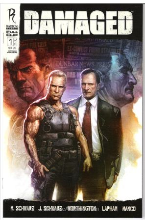 Damaged (Radical) 1B published by Radical with cover art by Leonardo Manco