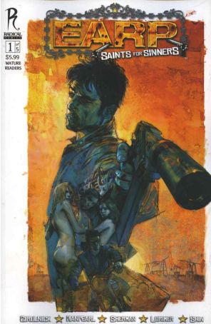Earp: Saints for Sinners 1 published by Radical with cover art by Alex Maleev