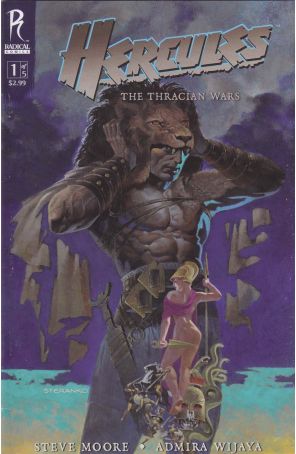 Hercules (Radical) 1 (2nd) published by Radical with cover art by Jim Steranko