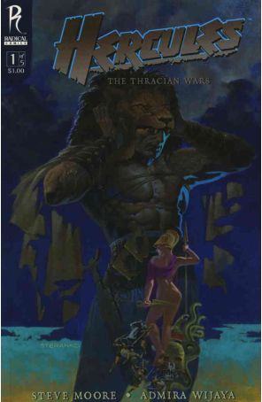 Hercules (Radical) 1A published by Radical with cover art by Jim Steranko