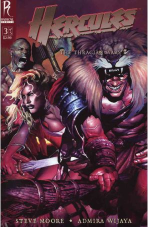 Hercules (Radical) 3A published by Radical with cover art by John Bolton