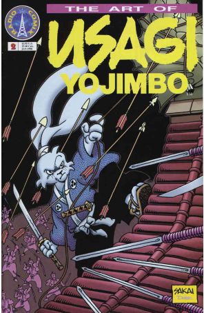 The Art of Usagi Yojimbo 2 published by Radio Comix with cover art by Stan Sakai