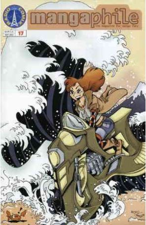 Mangaphile 17 published by Radio Comix with cover art by Ursula Husted