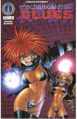 Mechanical Man Blues 3 published by Radio Comix with cover art by Adam Warren