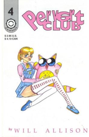 Pervert Club 4 published by A.M. Works with cover art by Will Allison