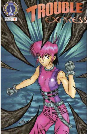Trouble Express 2 published by Radio Comix with cover art by Will Allison
