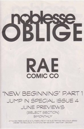 Noblesse Oblige 2A published by Rae