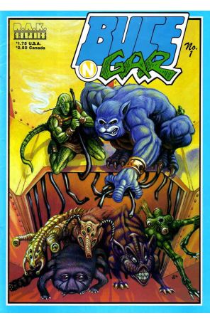 Buce N Gar 1 published by Rak with cover art by Jim Groman