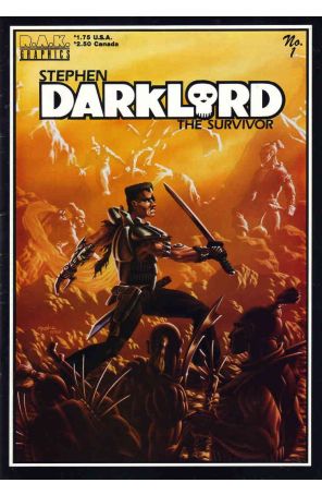 Stephen Darklord 1 published by Rak with cover art by Jim Mravek