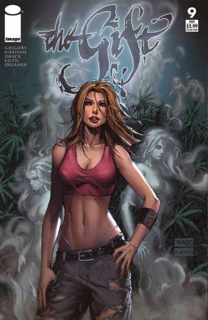 The Gift 9 published by Image with cover art by Tyler Kirkham
