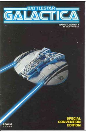 Battlestar Galactica: Season III 1A published by Realm with cover art by Robert Scot