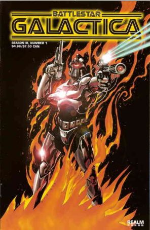 Battlestar Galactica: Season III 1B published by Realm with cover art by Jae Lee