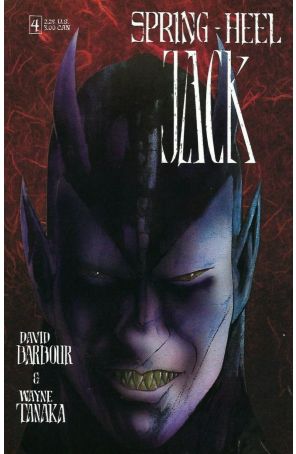 Spring-Heel Jack 4 published by Rebel with cover art by Wayne Tanaka