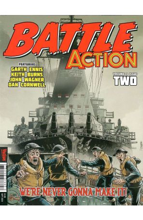 Battle Action (Vol. 3) 2 published by Rebellion with cover art by Keith Burns