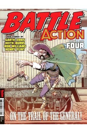 Battle Action (Vol. 3) 4 published by Rebellion with cover art by Henry Flint