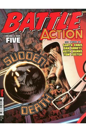 Battle Action (Vol. 3) 5 published by Rebellion with cover art by Tom Foster