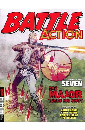 Battle Action (Vol. 3) 7 published by Rebellion with cover art by Henry Flint
