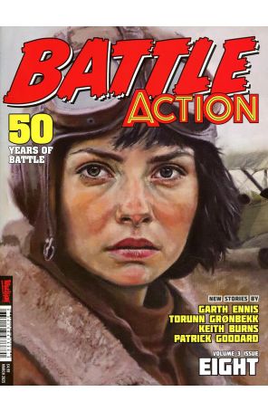 Battle Action (Vol. 3) 8 published by Rebellion with cover art by John Higgins